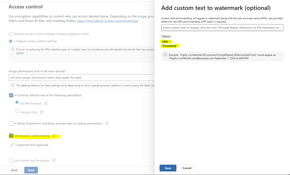 Enhancing Information Protection with Dynamic Watermarking