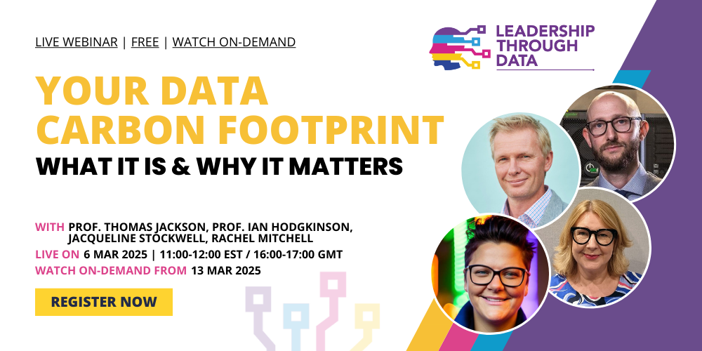 LTD – Webinar – 1000 × 500px – Your Data Carbon Footprint What It Is & Why It Matters